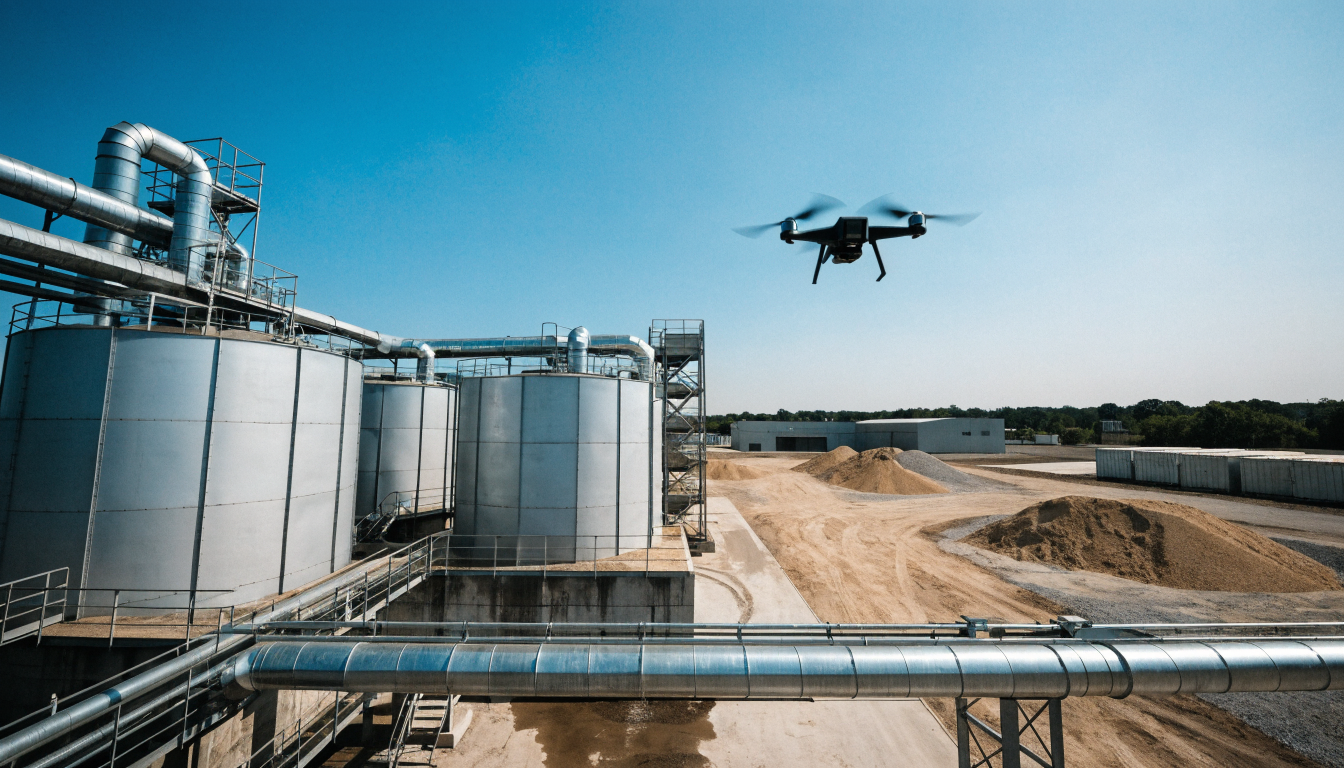 UAV Drone Air Quality Monitoring with Micro Compact Sensors